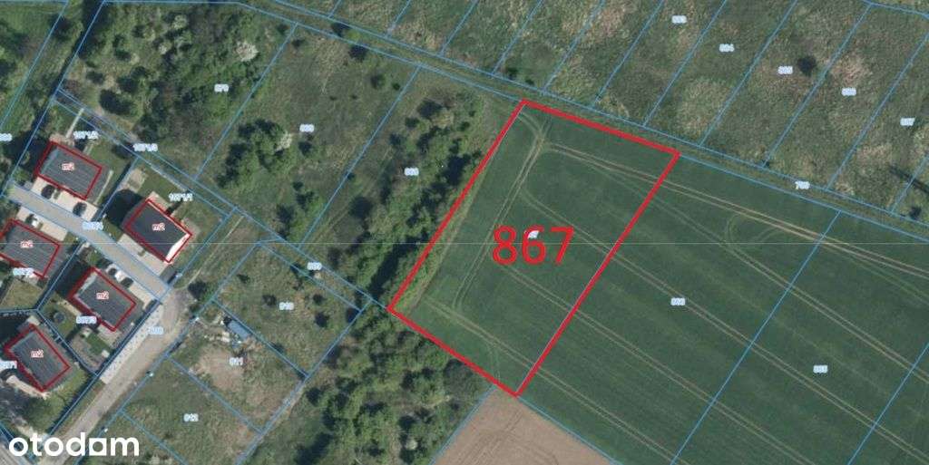 Działka budowlana Opole Wróblin Krzanowicka - Pełny obrazek: 3/13