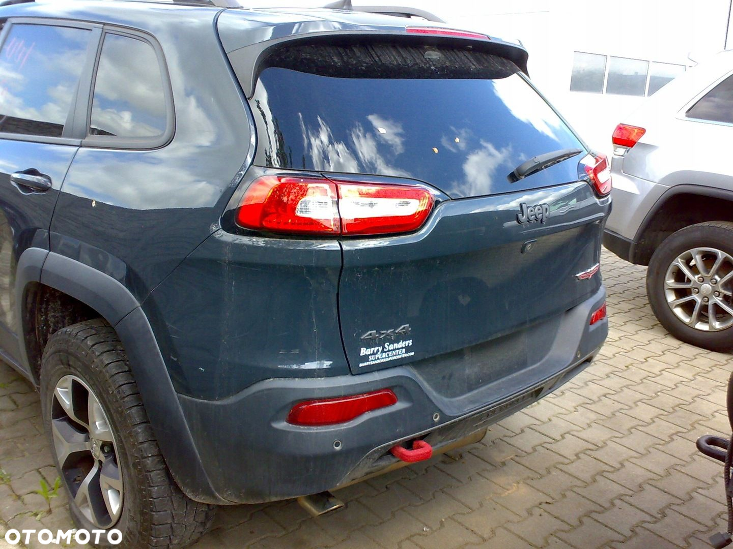 JEEP CHEROKEE TRAILHAWK KL V 14-17 ZDERZAK TYLNY TYŁ KPL. IDEALNY 4XPDC - 2