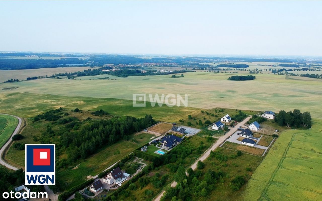 DZIAŁKA budowlana o pow. 1260 m2 - Bielkówko