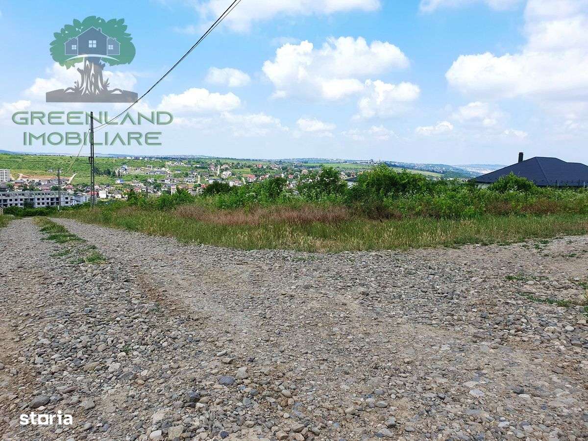 Teren INTRAVILAN 500mp, Bucium-Visan, utilitati, vedere panoranoramica - Imagine principală: 4/7