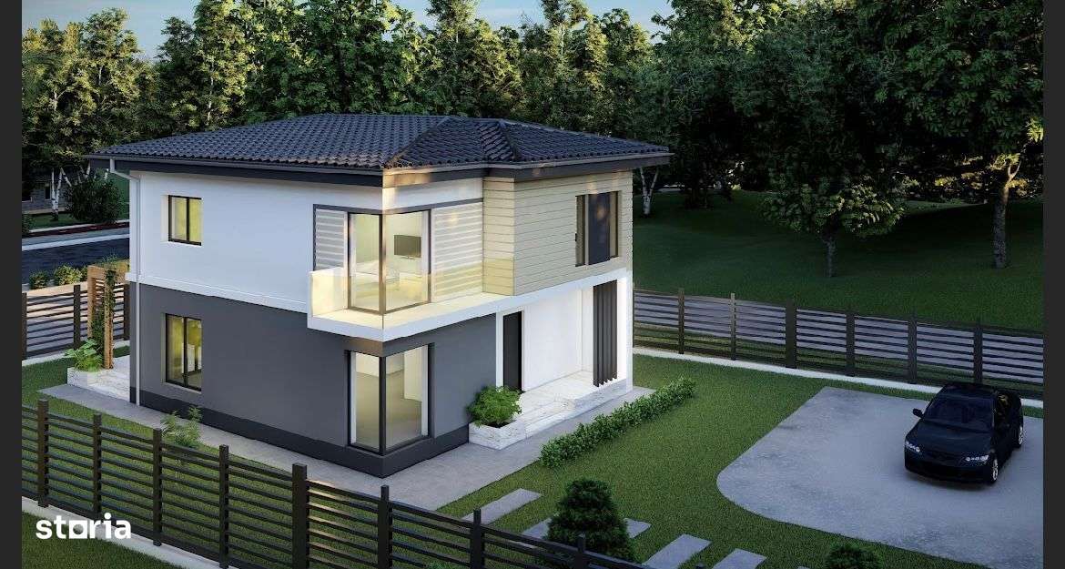 Teren + Proiect casa | Bradu | 6 km de Pitesti 475 mp - Imagine principală: 4/9