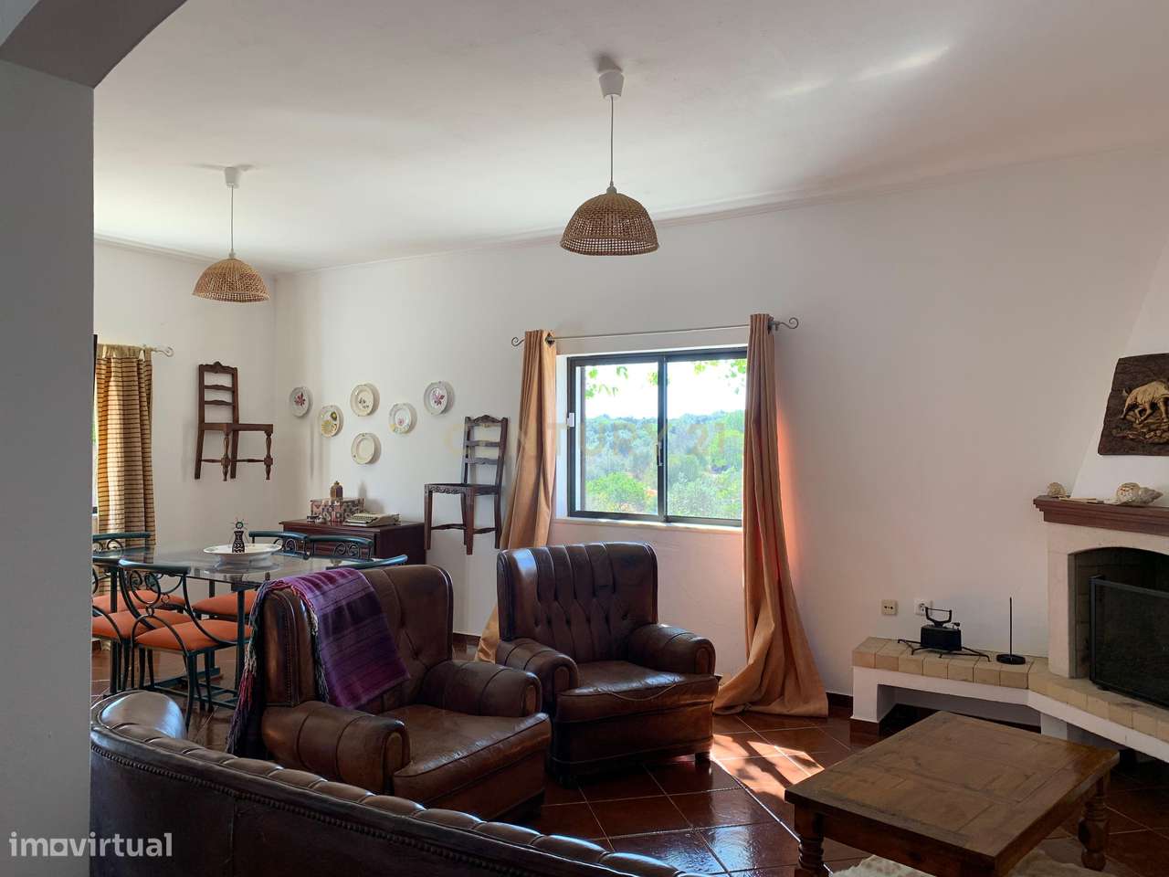 Magnífica Propriedade de 3 Quartos com Ruína e Terreno Rústico em Pêra - Grande imagem: 5/18