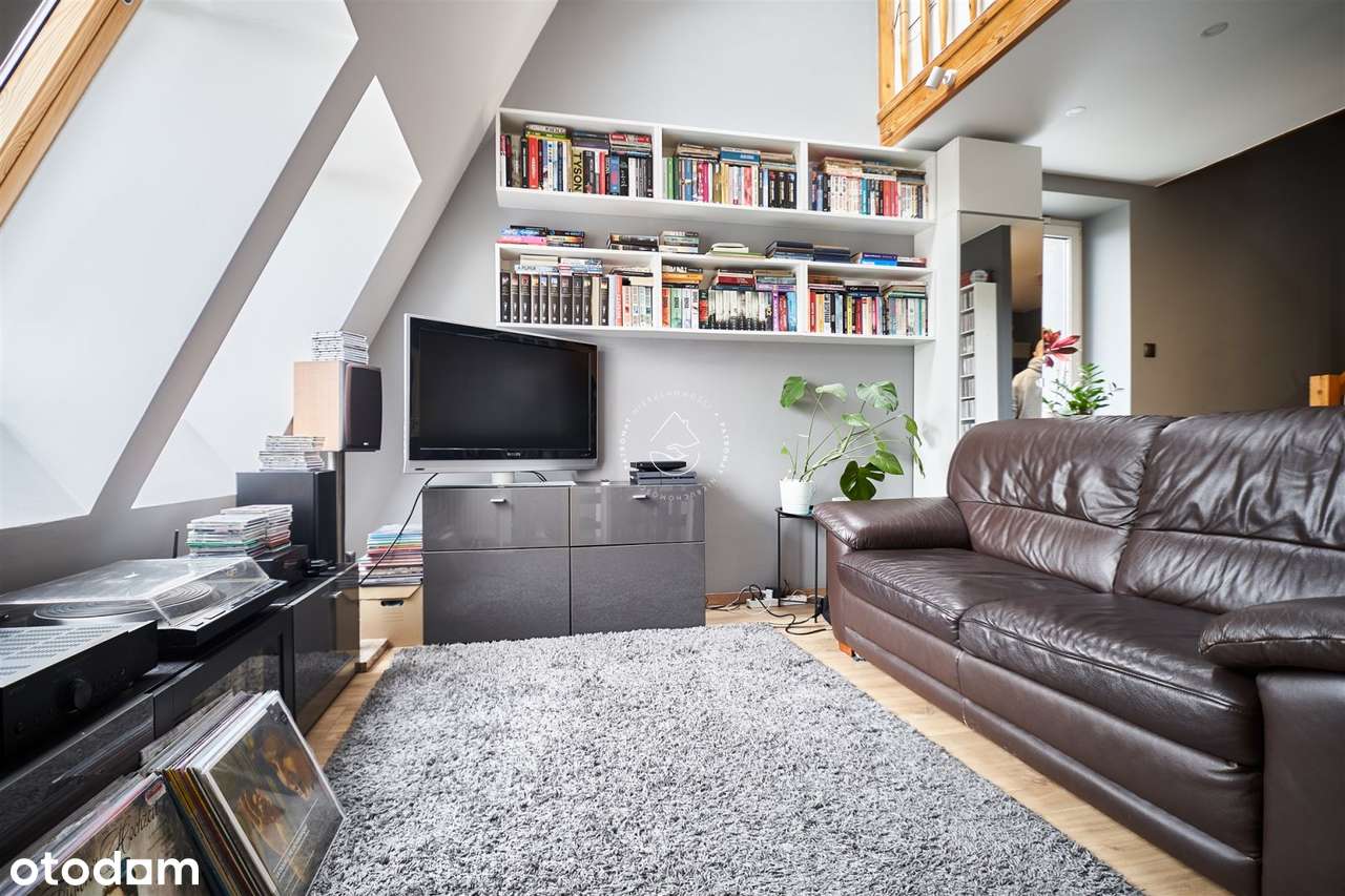 Mieszkanie dwupoziomowe | 57m2 | Brda | parking-0