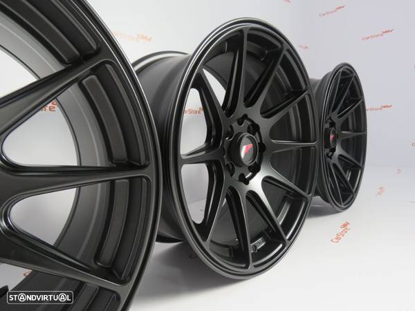 Jantes Japan Racing JR11 16x8 ET25 4x100/114 Flat Black - 5