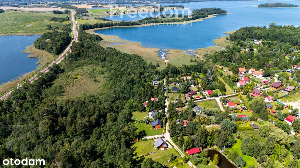 Mazury / działka / domek nad jeziorem / Bogacko - Pełny obrazek: 5/20
