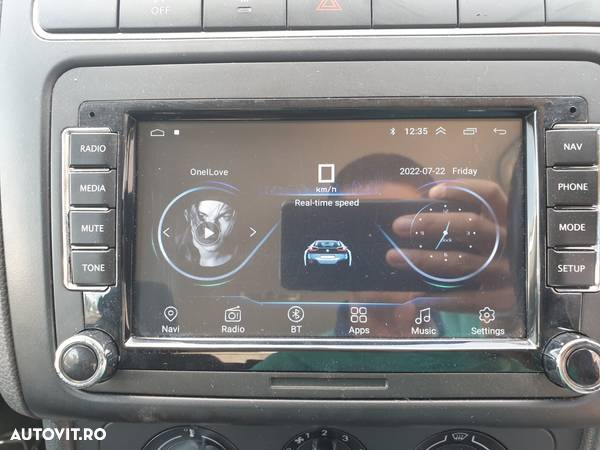 Navigatie After Market Android 10 Dedicata cu Ecran Tactil Touchscreen A7 4 Core 1.3 Ghzx4 DDR 2GB Volkswagen Transporter T5 2004 - 2015 sdgnbvpb62 - 3