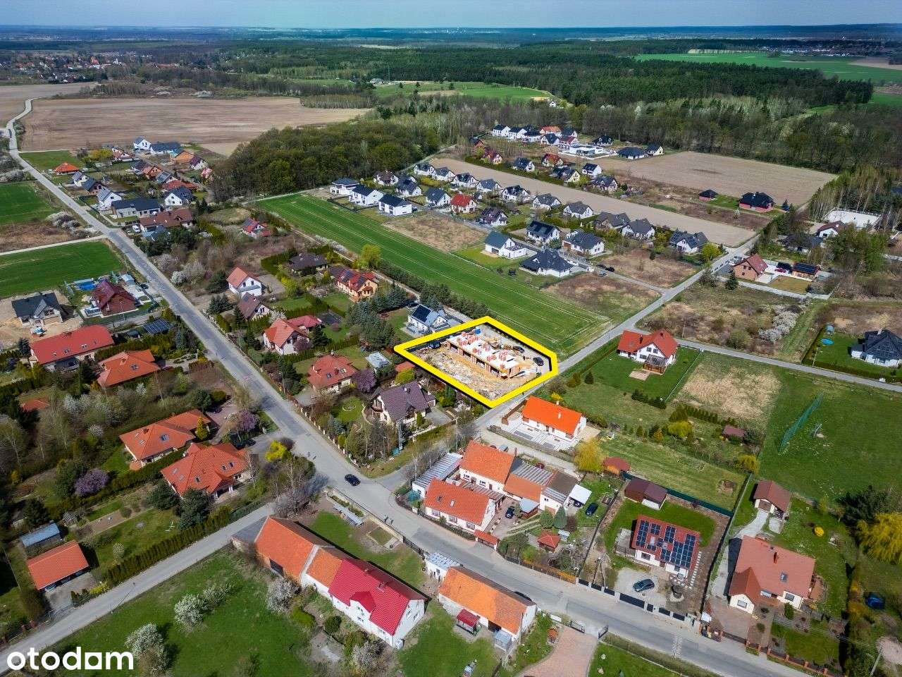 Kameralny segment z dużym ogrodem – 4 km od Wrocławia Żurawiniec-2