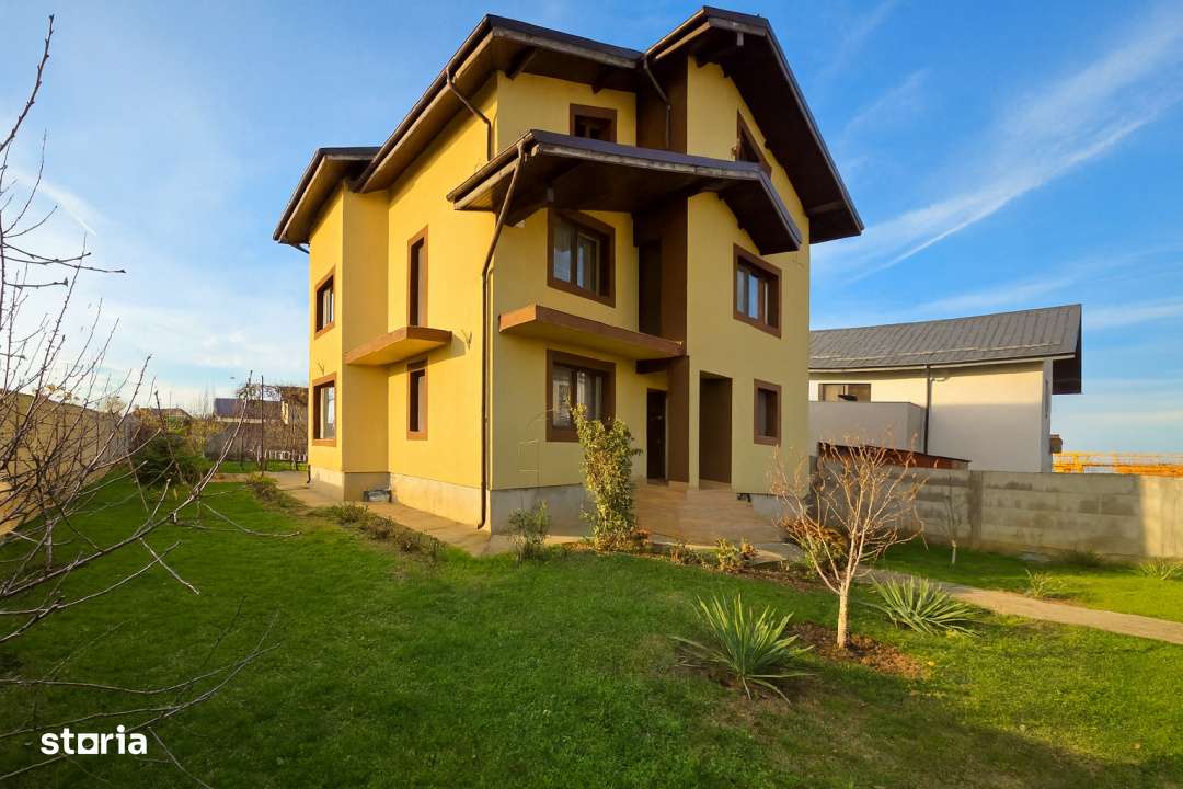 Vila spatioasa in Ciorogarla, teren 656 mp, mansarda 80 mp-0