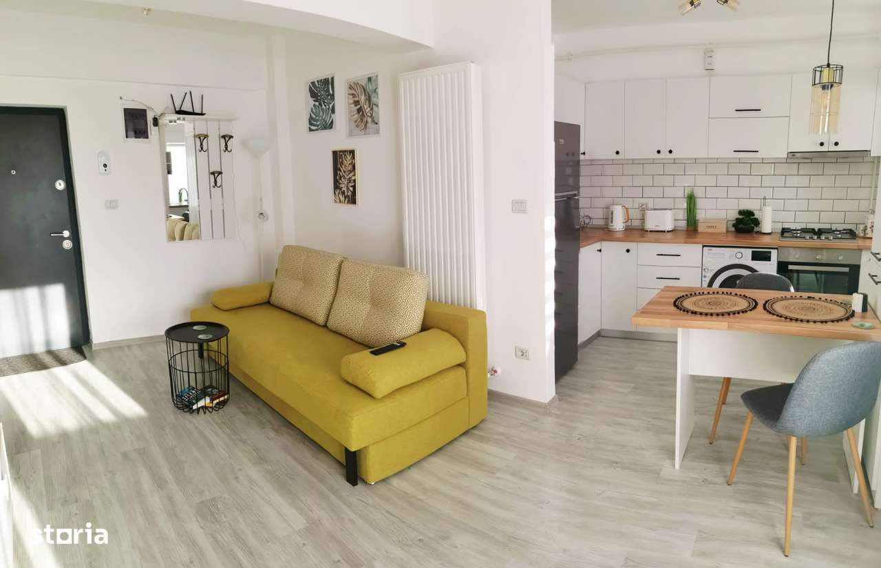 2 camere tip studio, loc de parcare, boxa, mobilat si utilat, Mall-0