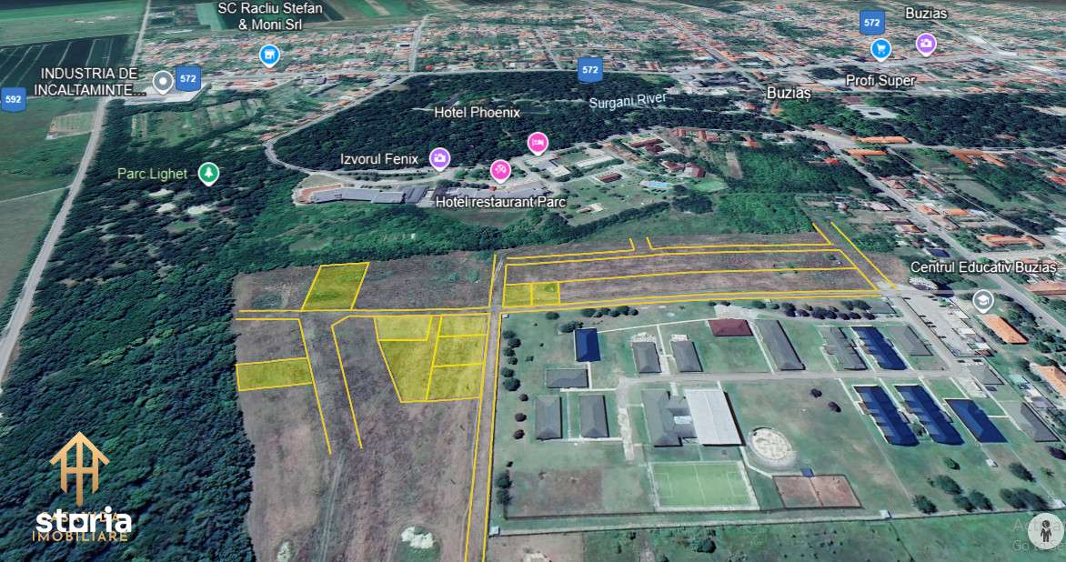 De vanzare lot de teren intravilan - Statiunea Buzias - Imagine principală: 5/5