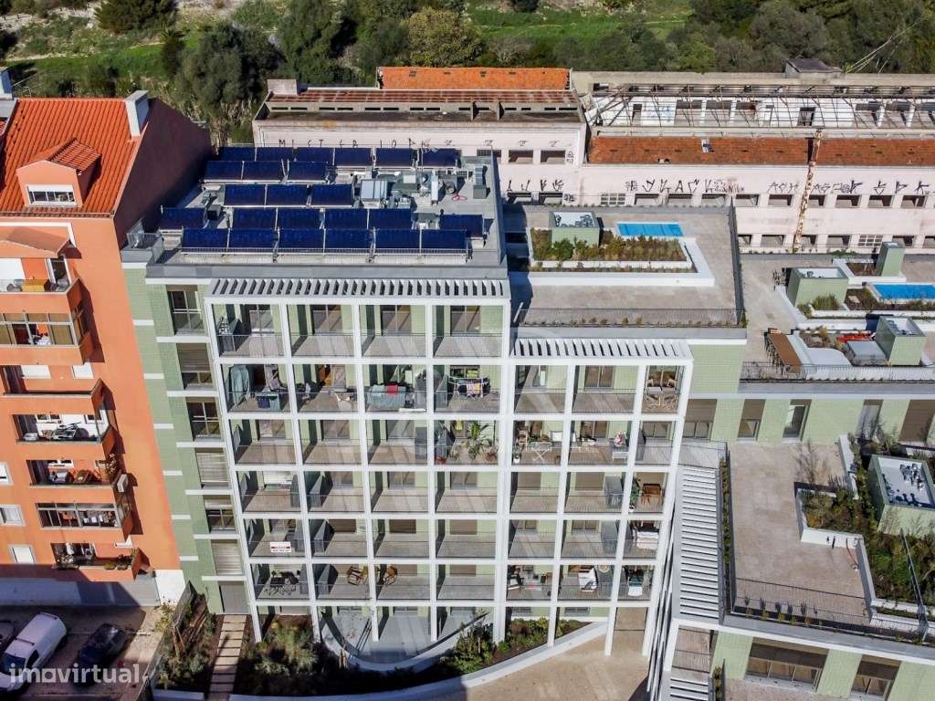 Penthouse T4+1 com terraço, piscina e vista rio no Dafundo, Oeiras-38