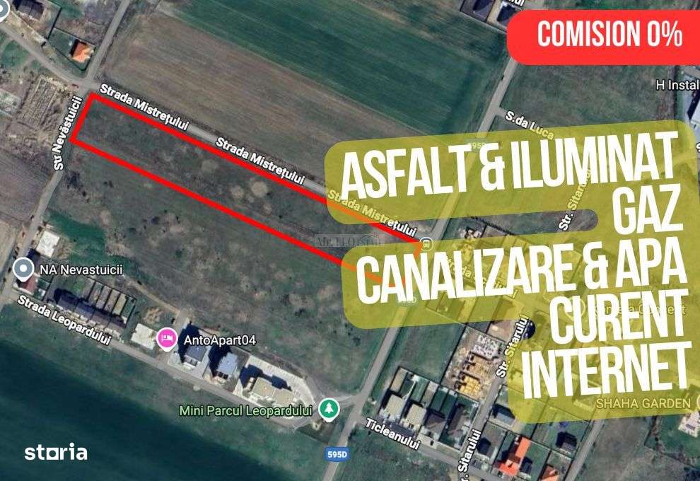 Parcelele de Blocuri disponibile Moșnița Nouă - Calea Medveș-1