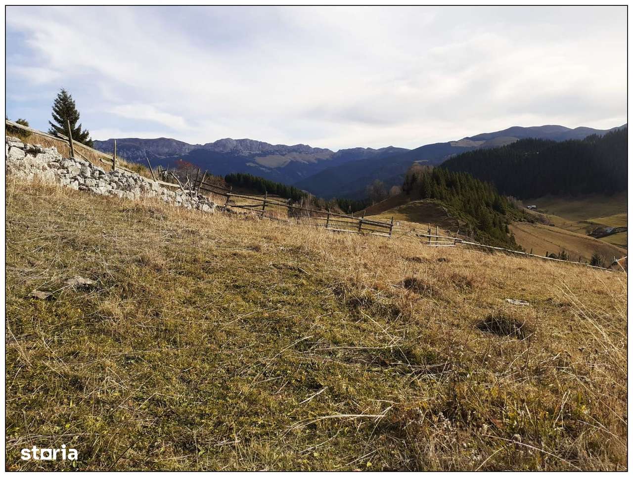 Teren Cu Priveliste Deosebita De Vanzare In Fundata - Imagine principală: 2/4