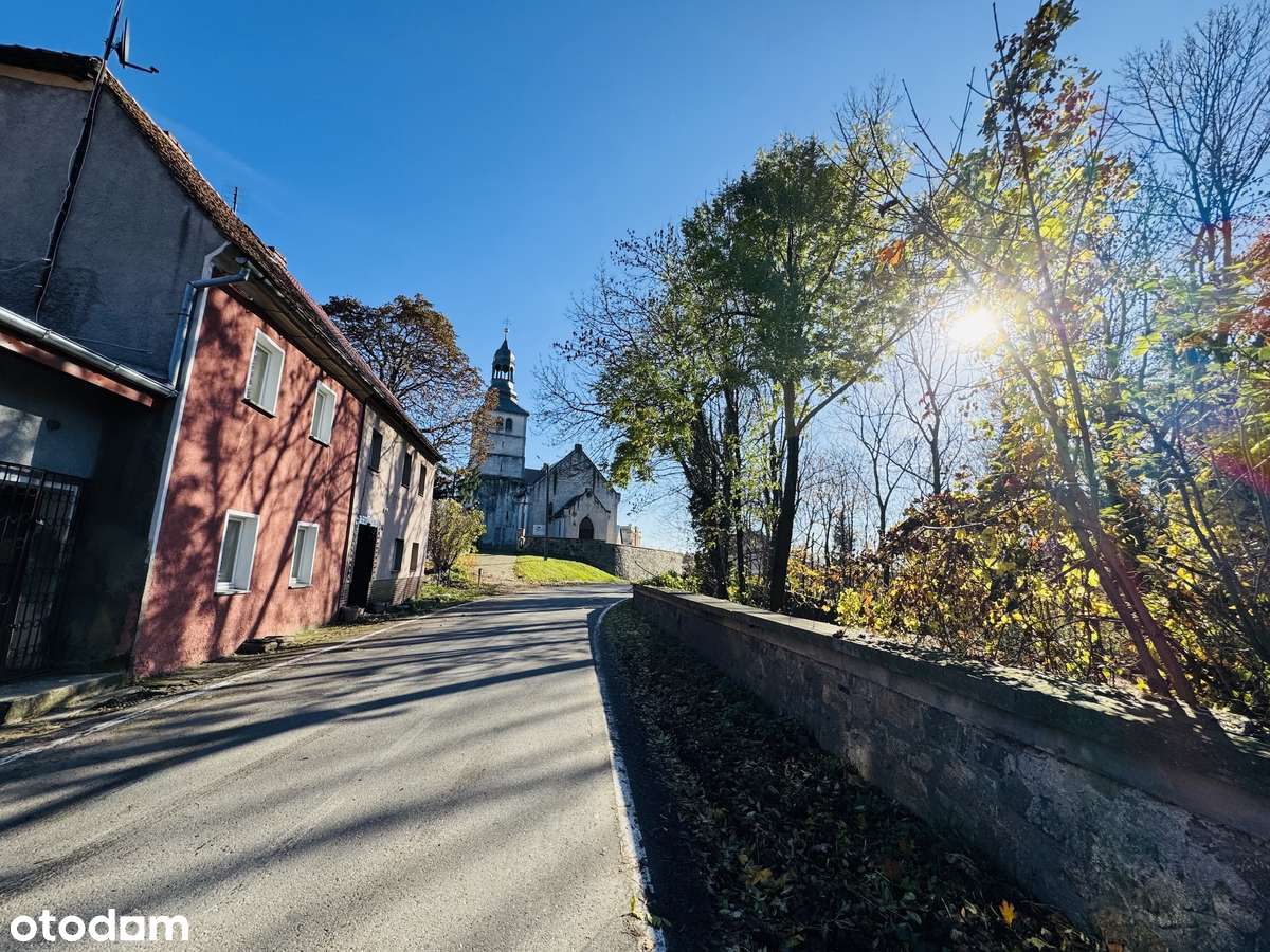 Przestronne mieszkanie z ogródkiem i garażem, Domanice, gm. Mietków - Pełny obrazek: 2/14