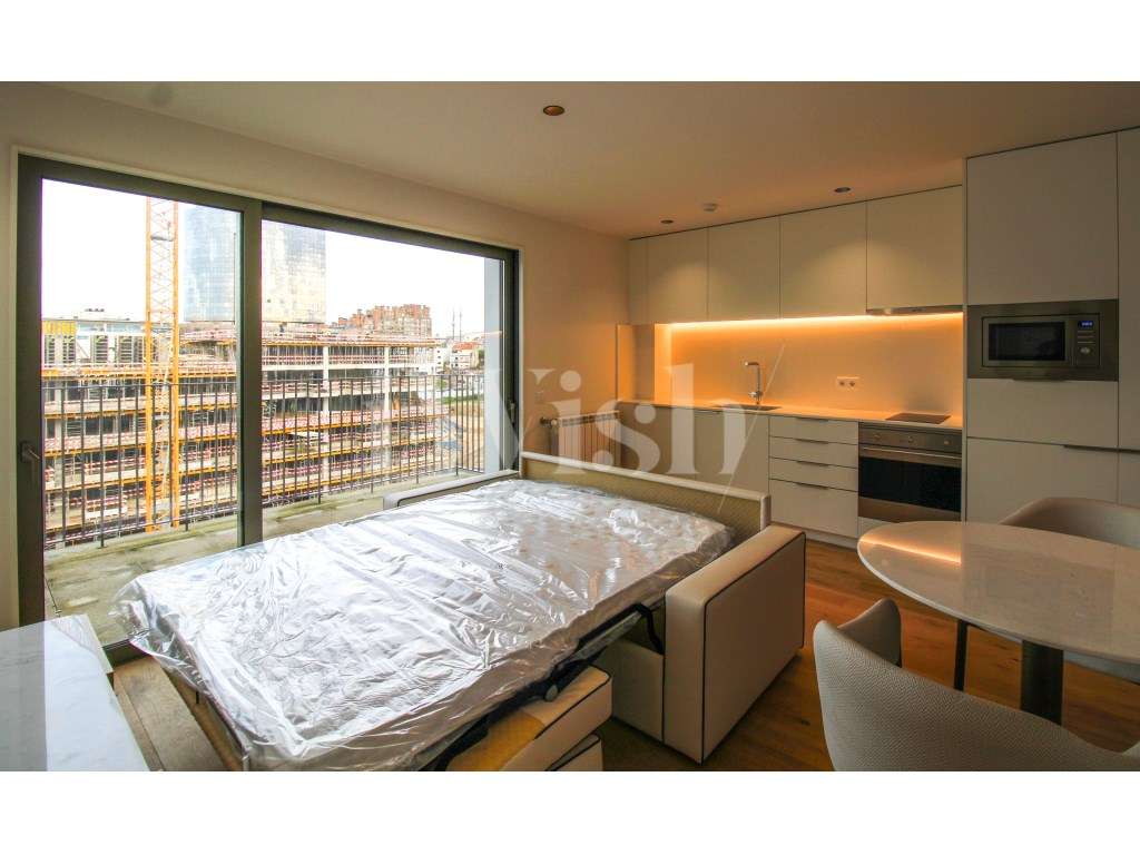 Apartamento com 1 quarto e 2 varandas, mobilado e equipado, próximo... - Grande imagem: 3/22