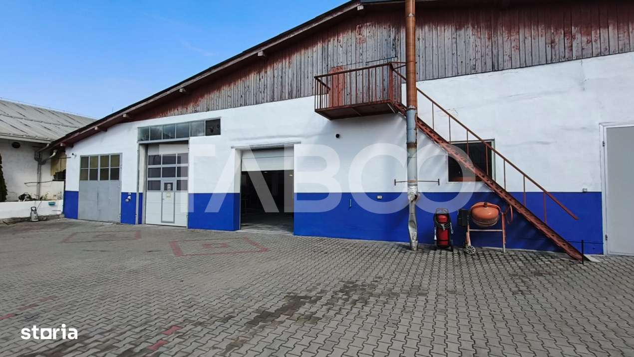 Spatiu industrial de 300 mp de inchiriat in Sebes Alba - Imagine principală: 5/12