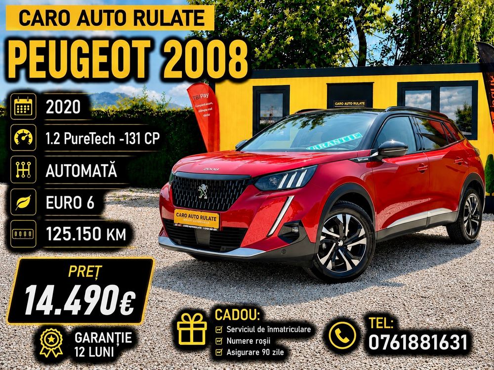Peugeot 2008 II [2019 - Prezent] PureTech 130 EAT8 GT Exclusive 2020