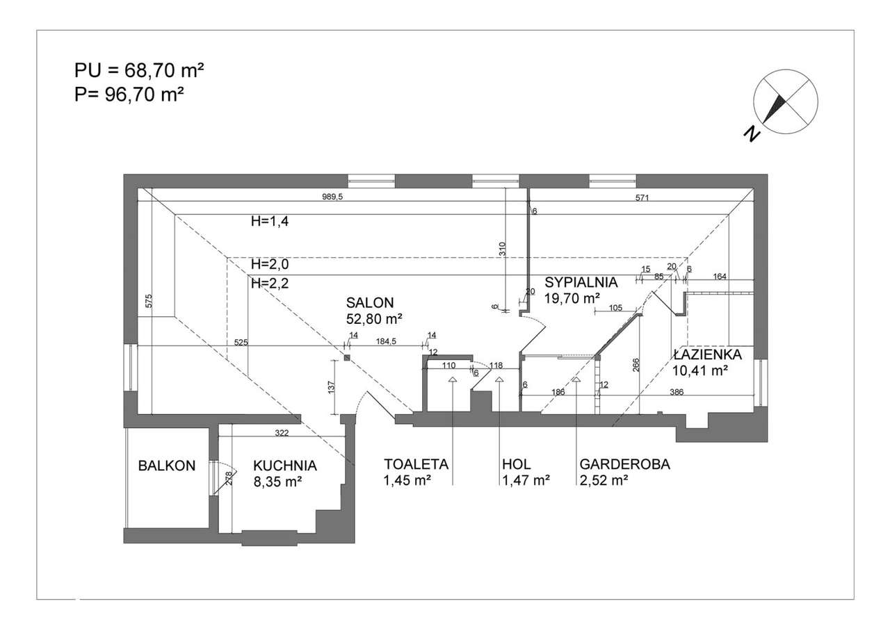 potencjał aranżacyjny | poddasze ze skosami-17