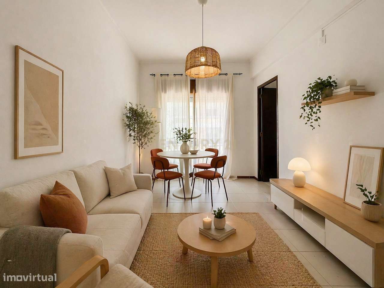 Apartamento T2 | Baixa | Varandas | Vista Desafogada | Faro-7