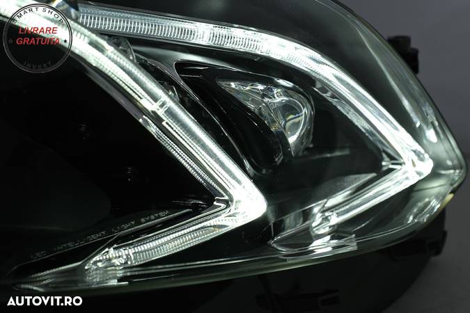 Faruri LED Mercedes E-Class W212 (2009-2012) Facelift Design- livrare gratuita - 5