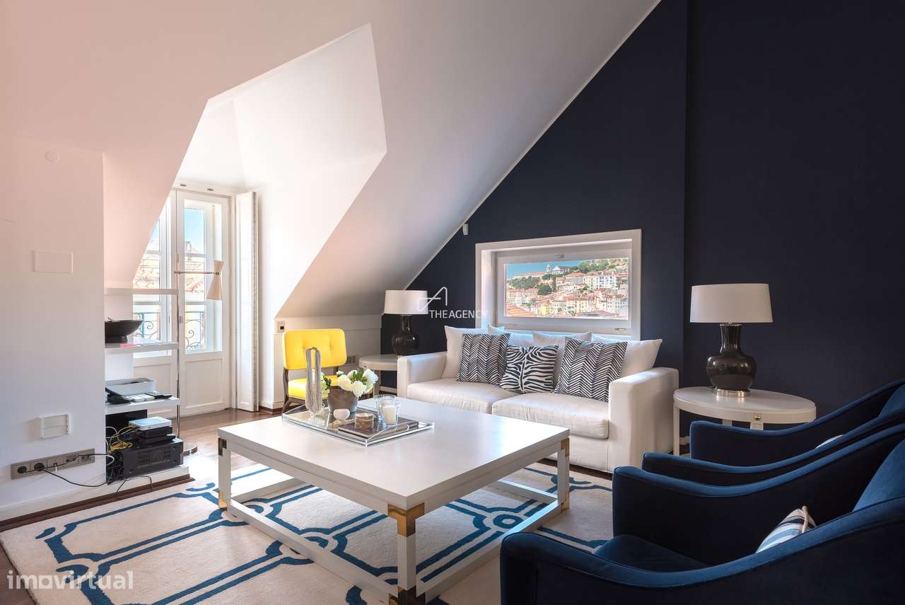 Duplex de luxo T2+1 com garagem no Chiado | 230 m² | Vistas panorâmica-0