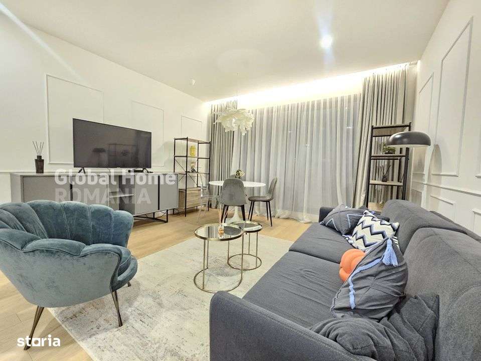 2 Room Apartment 56sqm One Herastrau Plazza | Designer Furbished | New - Imagine principală: 4/19