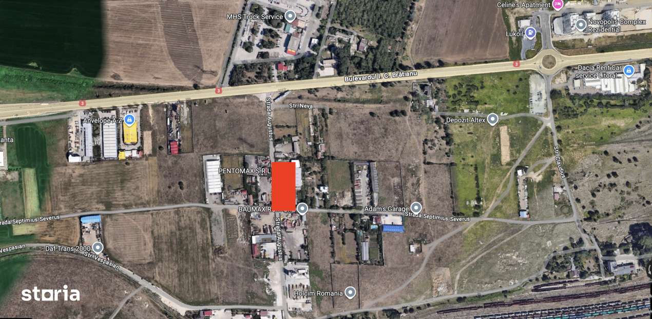 Teren industrial in Constanta 5000 mp cu PUD aprobat Hale - Imagine principală: 5/12