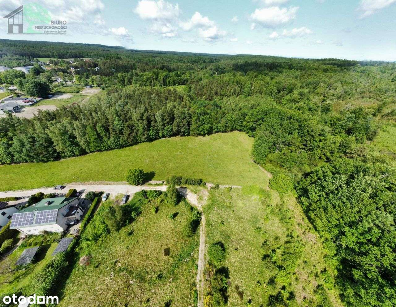 Działki pod lasem - budowlane z Wz - Leśniewo-2