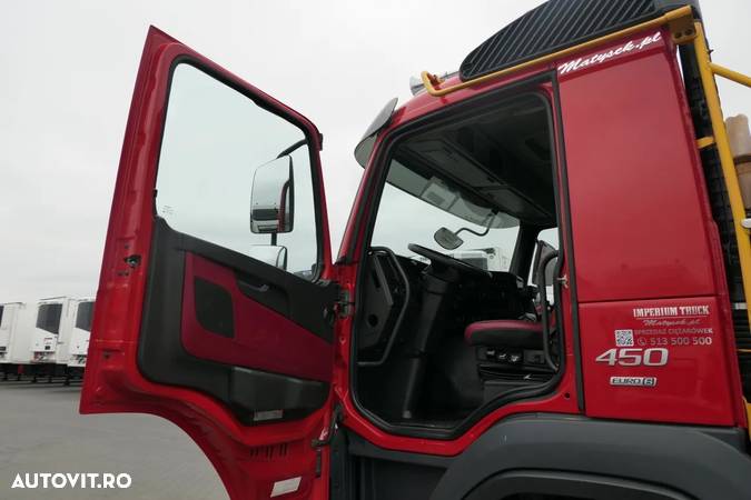 Volvo FMX 450 / 8x4 / 2 PAGINI. CAMION BASCULANTE / TRIDEM / AXIE DE DIRECȚIE LIFTARE / BORDMATIC / HYDROCLAP / 2016 - 27