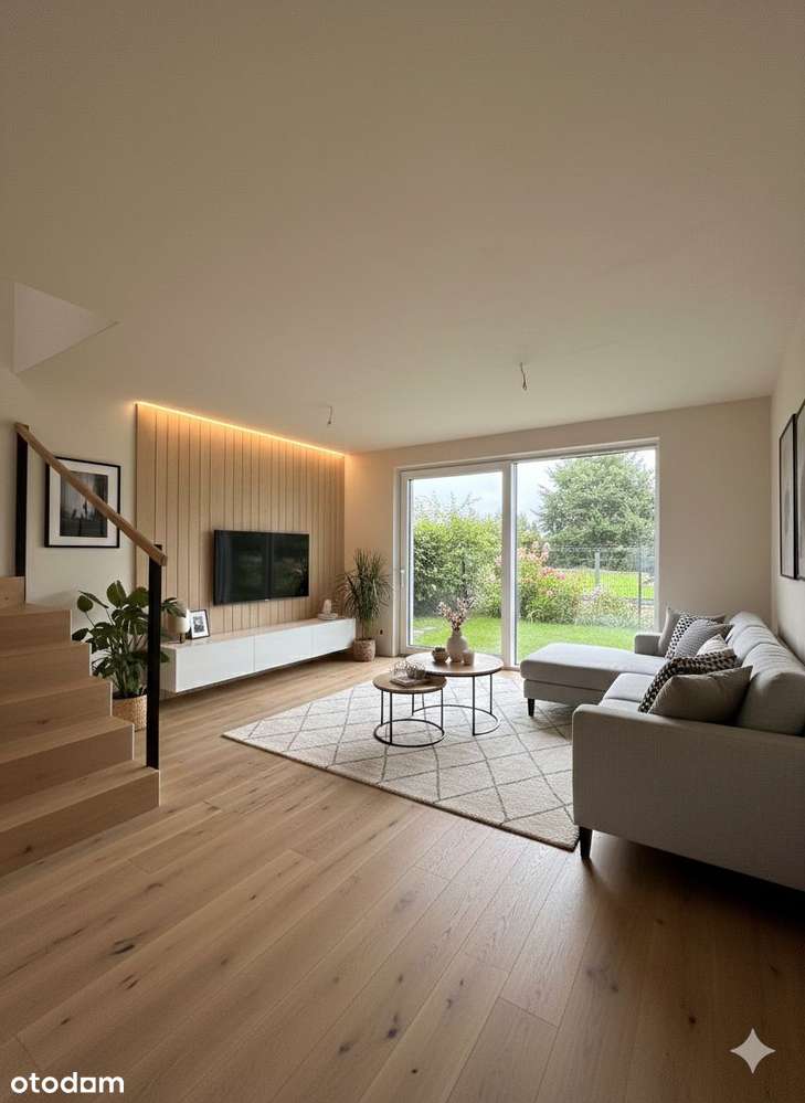 Bliźniak | Nowoczesne | Ogród 147 m2-0