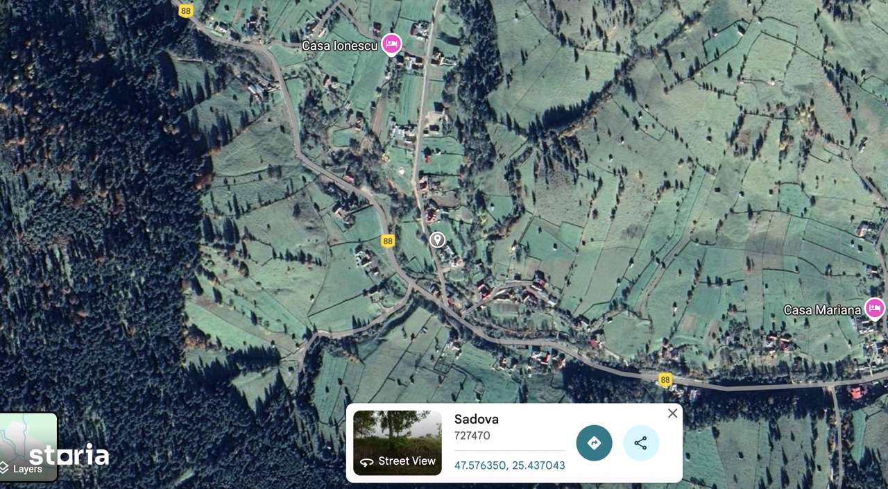 Teren intravilan parcelabil în 2, acces asfalt, poziție la soare - Imagine principală: 4/4