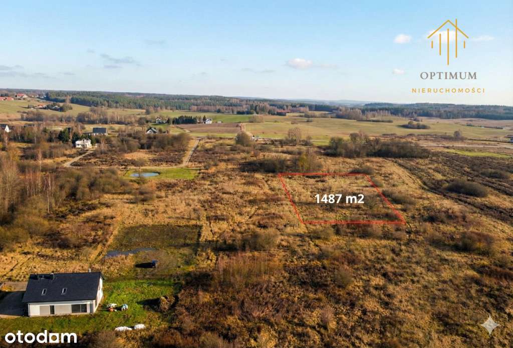 Działka 1487 m² | Różnowo/Dywity | 100 000 zł-0