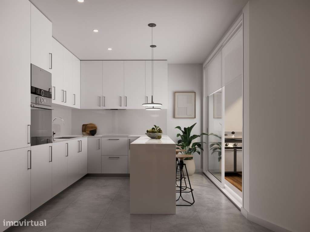 Moradia T3, nova, vista de mar, Biscaia-Cascais - Grande imagem: 4/25