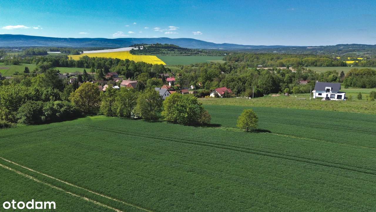 Piękna działka z widokiem na pasmo Karkonoszy-1