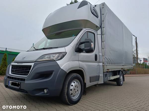 Peugeot Boxer PLANDEKA 10 EP Firanka 4.9 M Full Opcja Jak Nowy fiat Ducato renault master citroen jumper - 1