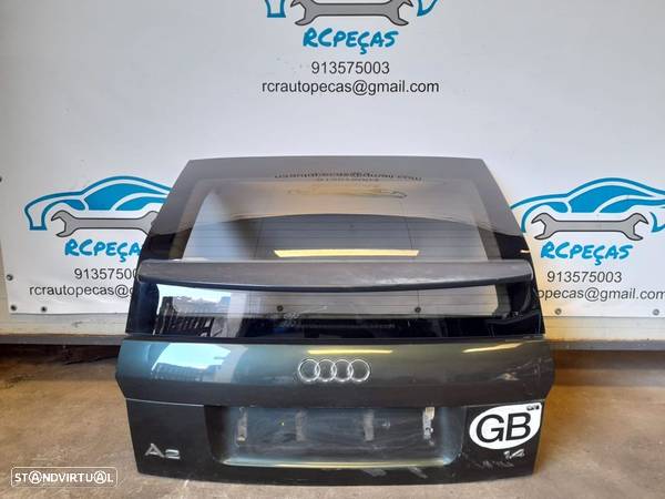 PORTA TAMPA MALA AUDI A2  FECHO PUXADOR VIDRO SPOILER AILERON - 1