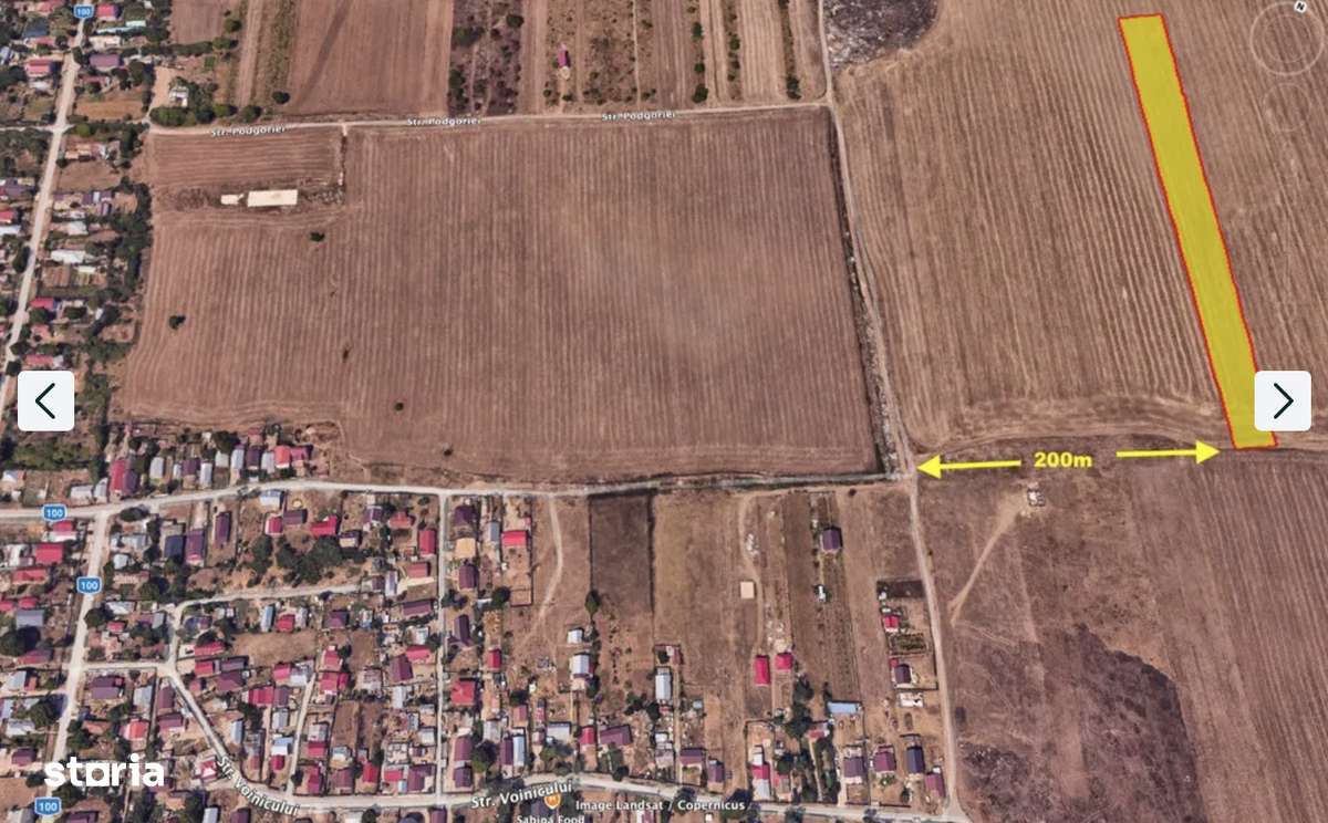 PROMOTIE SOC! teren intravilan Frumusani lângă București, pădure, RATE - Imagine principală: 4/5