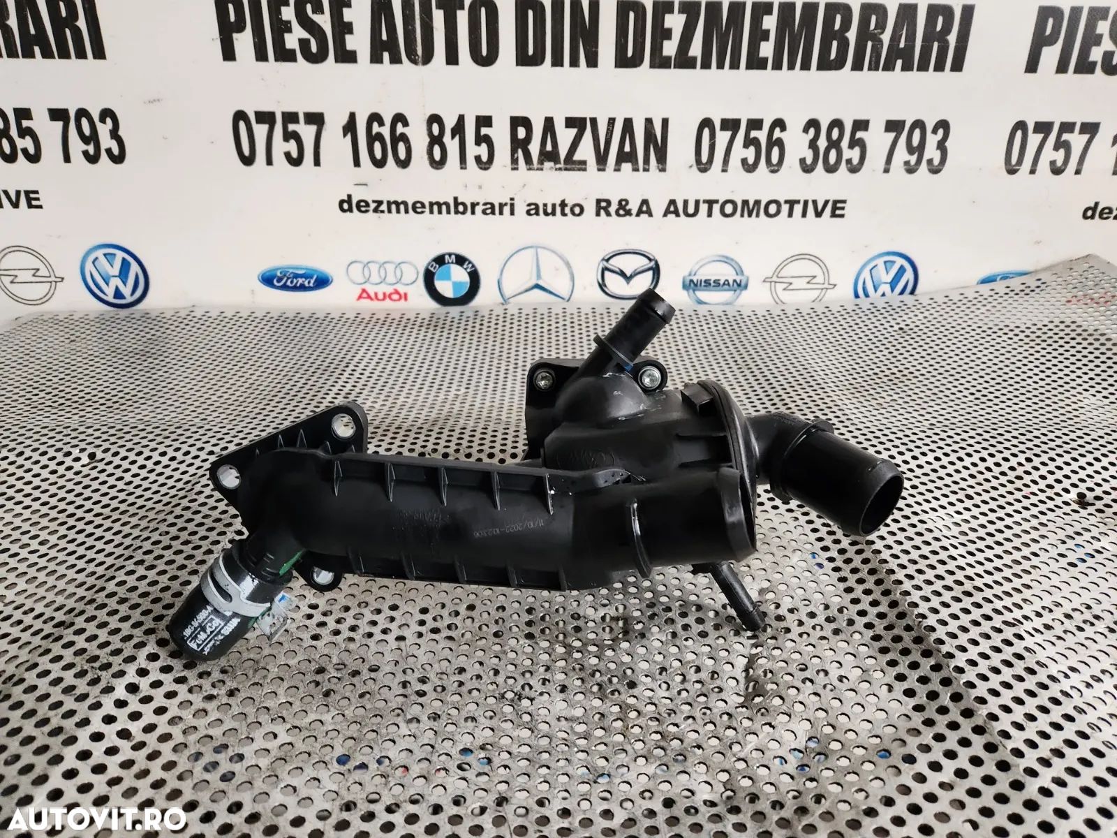 Corp Termostat Ford Puma Fiesta Focus C Max 1.0 Benzina Ecoboost Hybrid Euro 6 Motor B7JA B7JB B7JC Noua Sub 5.000 Km *Garantie* - Dezmembrari Arad - 1