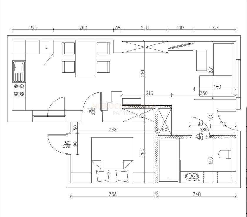 Mieszkanie z tarasem do wykończenia i aranżacji! - Pełny obrazek: 5/10
