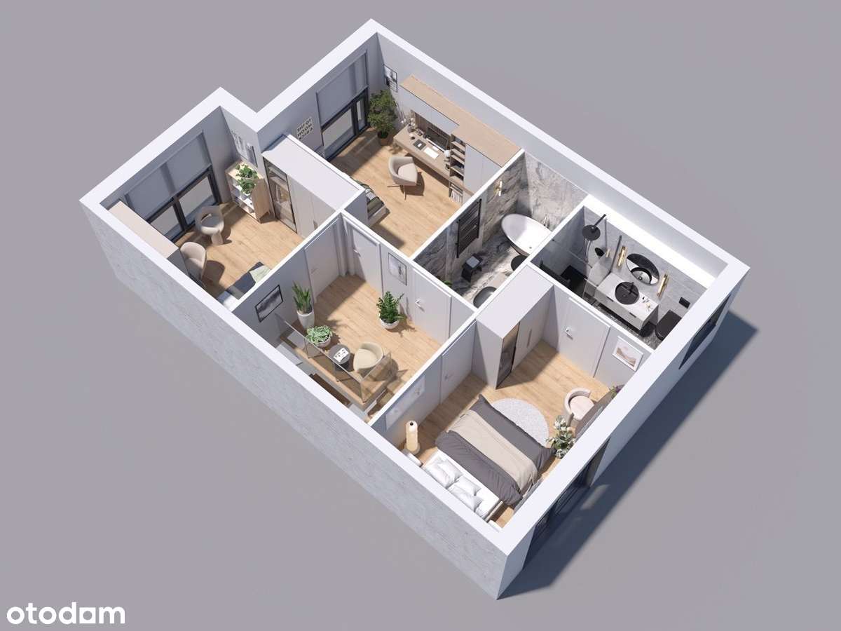 Dom miejski (5-pokoi) ogród i garaż przy Parku Cietrzewia-Stare Włochy - Pełny obrazek: 3/10