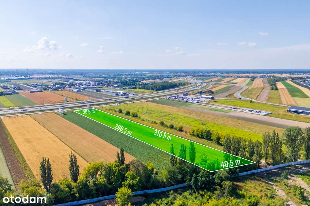 Działka do wynajęcia 7 km od Lotniska Chopina - Pełny obrazek: 3/20