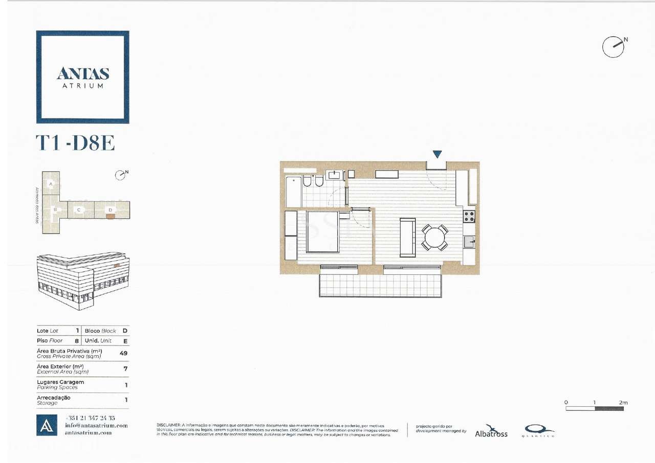 T1 Varanda e Garagem nas Antas | T1 Alameda das Antas | Antas Atrium-27