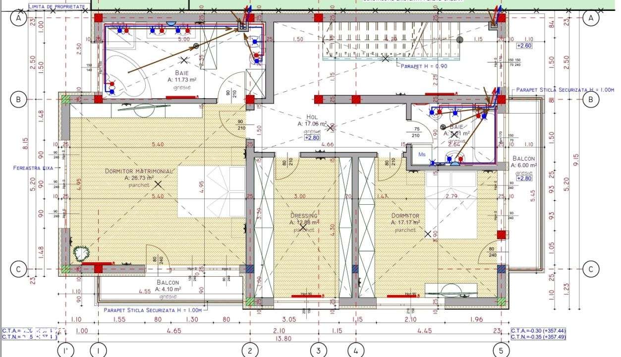 Vila moderna de vanzare, 212mp utili, 83mp terasa, zona Gheorgheni - Imagine principală: 5/6