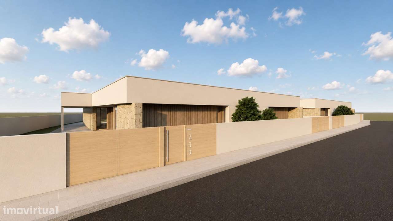 Moradia T3 | Térrea | Piscina | Jardim | Barbecue | 2 Carros-37