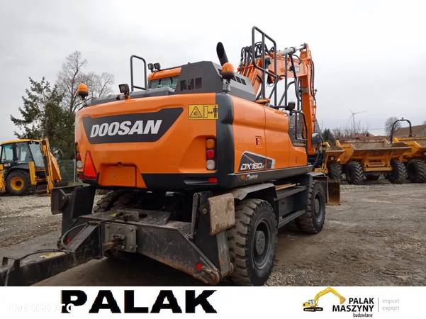 Doosan Koparka kołowa  DOOSAN DX160W-5  +ROTATOR + PRZYCZEPA   , 2020  rok - 11