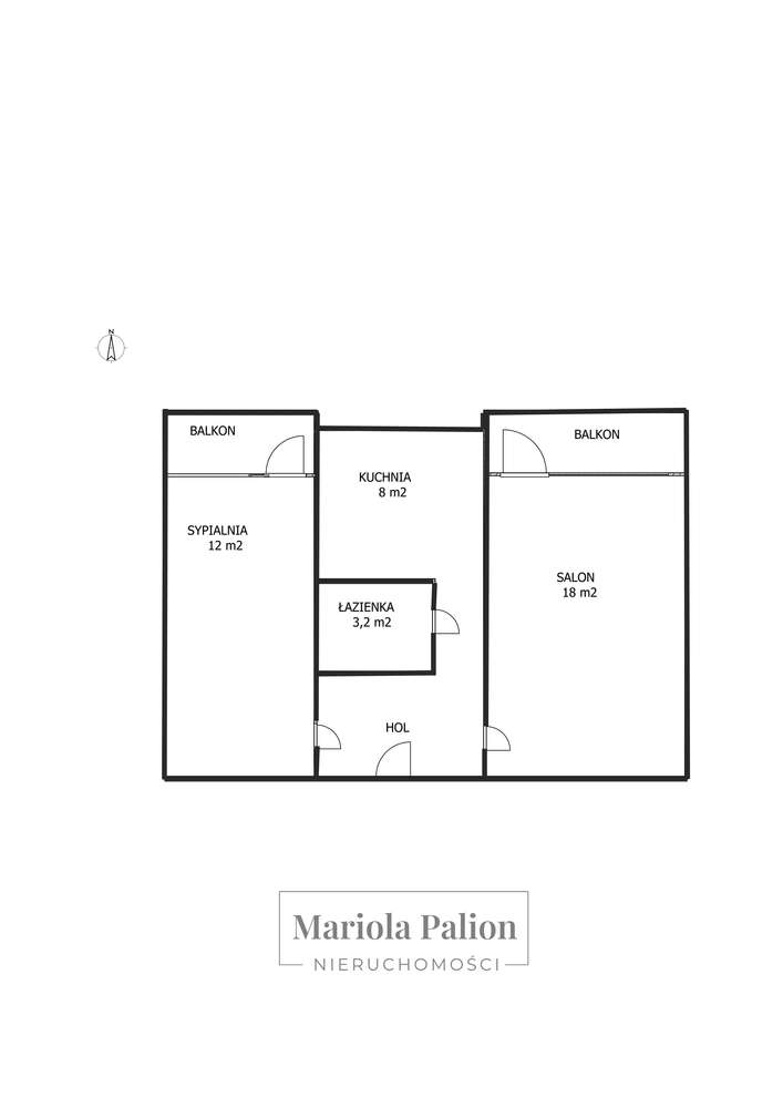 REZERWACJA! 2 pokoje | 2 balkony | Piotrowice-Ochojec-8