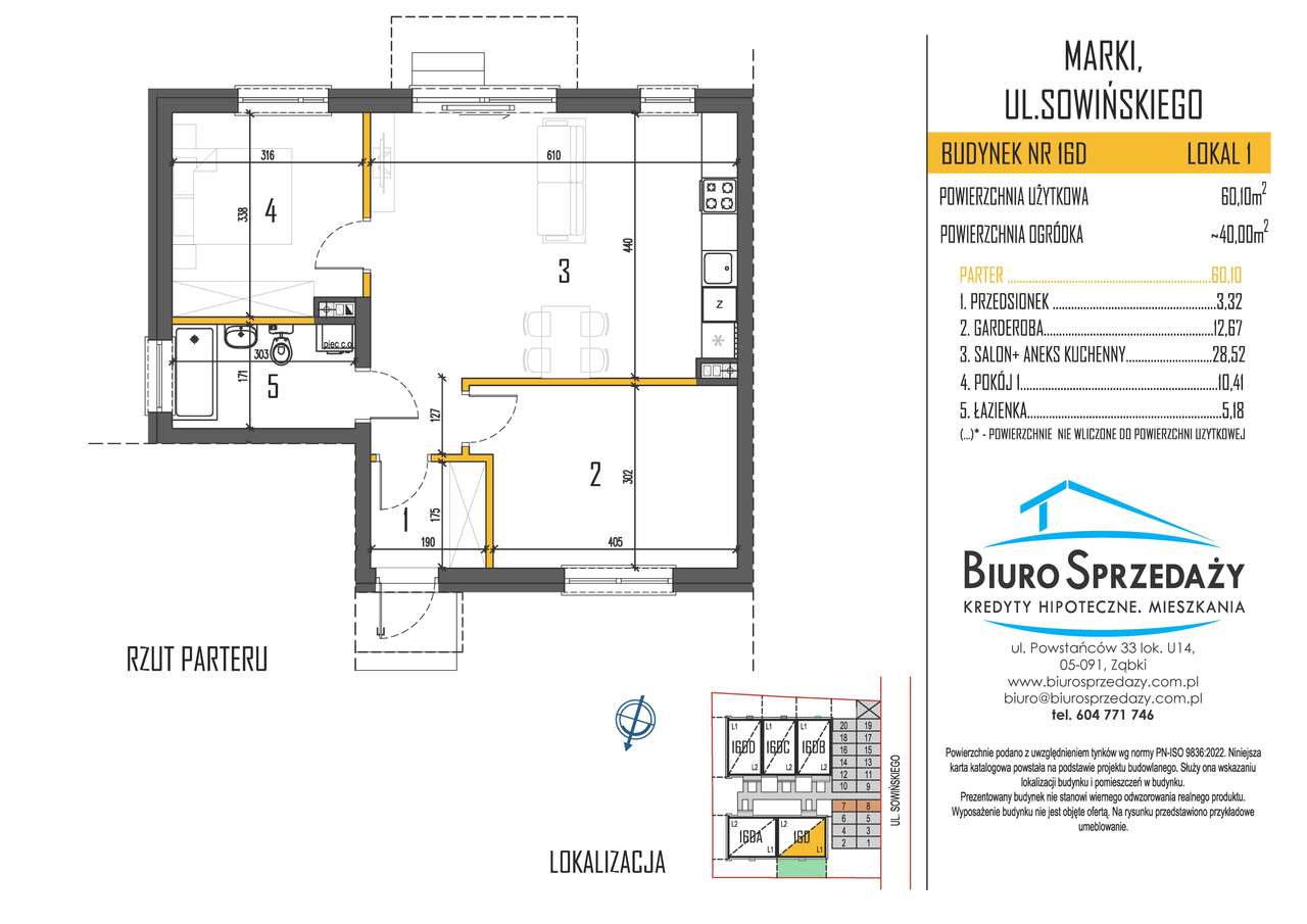 3 POKOJE+2MP+OGRÓDEK-BLISKO SZKOŁY MCER - Pełny obrazek: 2/10