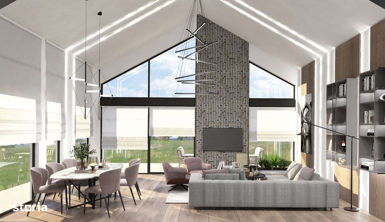 Casa 3 camere 12mp + teren 500mp zona Sanpetru/Lempes - Imagine principală: 5/14