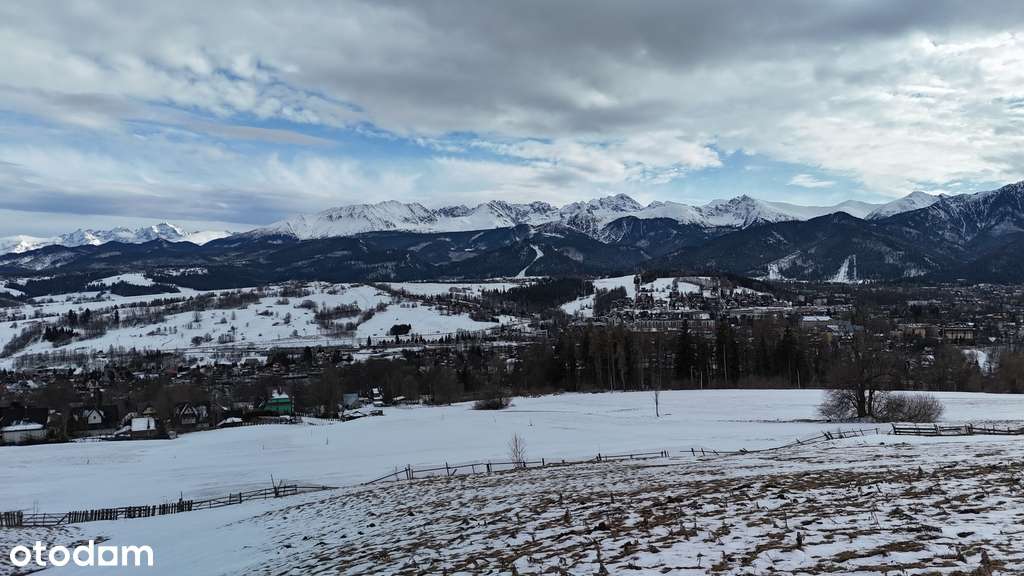 Działka rolna z panoramicznym widokiem na Tatry.-9