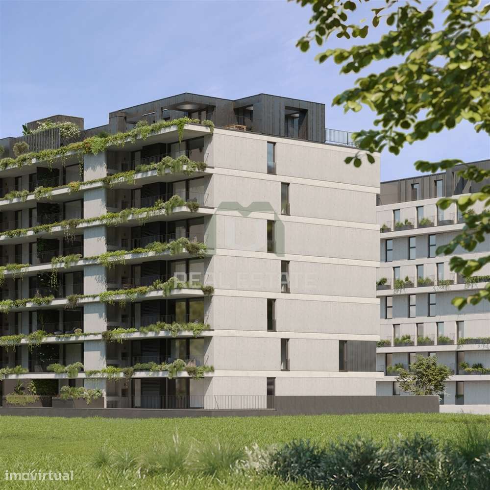 Apartamento T1+1 em Condomínio Fechado com Piscina no rooftop| Ramalde-4